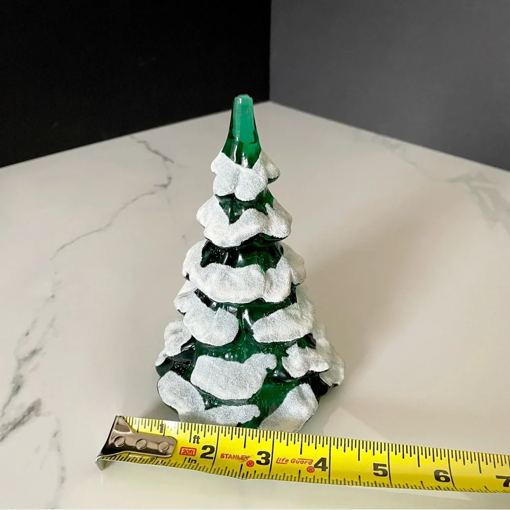 Snowy Green Tree by Fenton